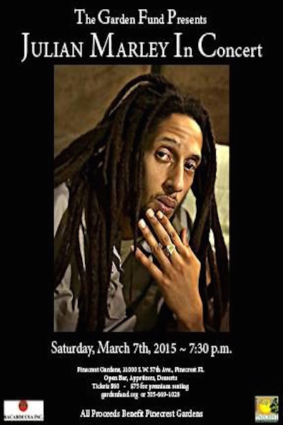 Julian Marley 3/7/2015