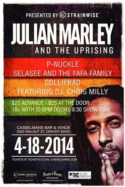Julian Marley 4/18/2014