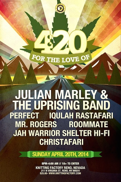 Julian Marley 4/20/2014