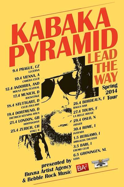 Kabaka Pyramid 4/26/2014