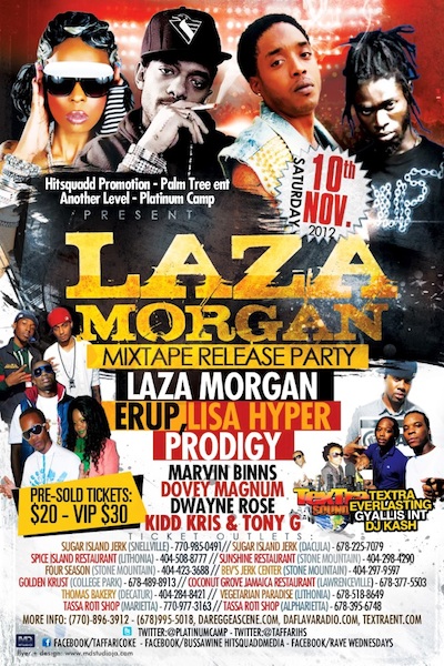 Laza Morgan 11/10/2012
