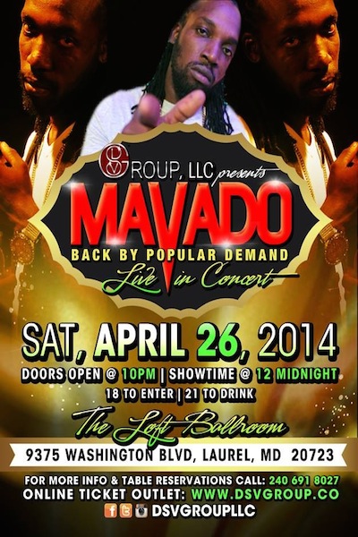 Mavado 4/26/2014