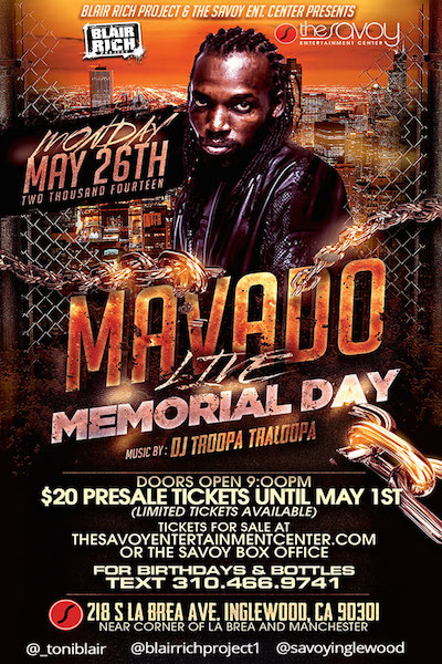 Mavado 5/26/2014