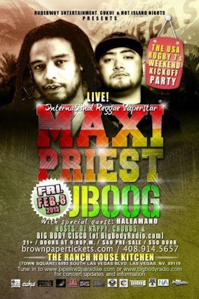 Maxi Priest 2/8/2013
