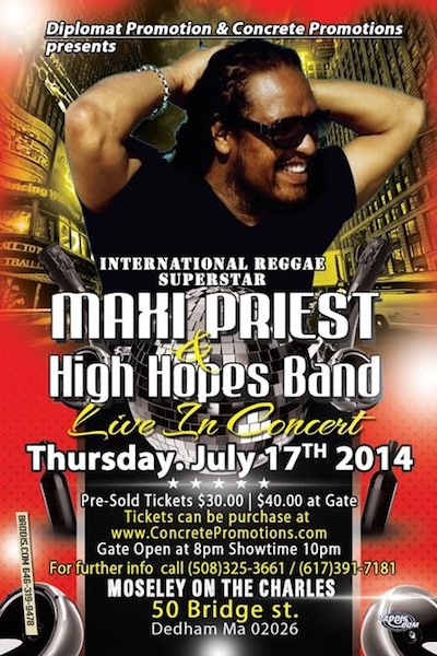 Maxi Priest 7/17/2014