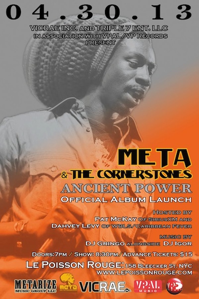 Meta & The Cornerstones 4/30/2013