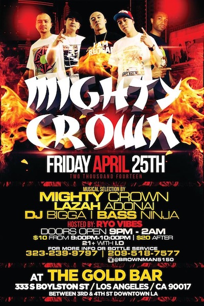 Mighty Crown 4/25/2014