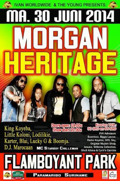 Morgan Heritage 6/30/2014