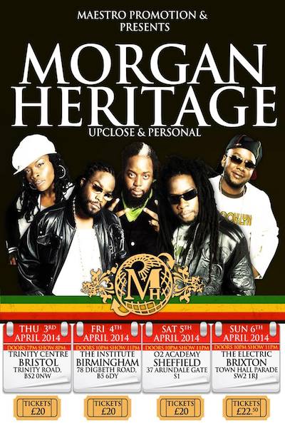 Morgan Heritage 4/4/2014