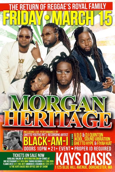 Morgan Heritage 3/15/2013