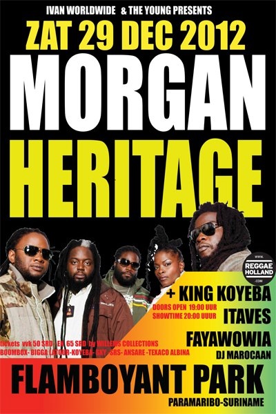 Morgan Heritage 12/29/2012