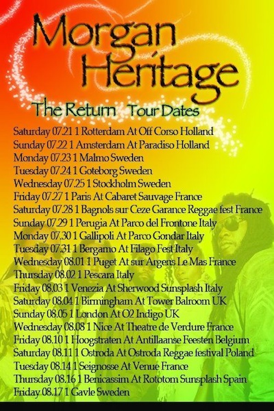 Morgan Heritage 8/4/2012