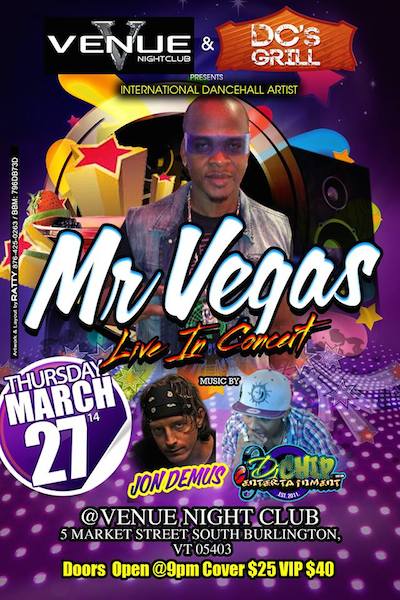 Mr. Vegas 3/27/2014
