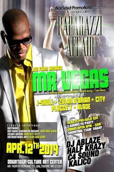 Mr. Vegas 4/12/2014