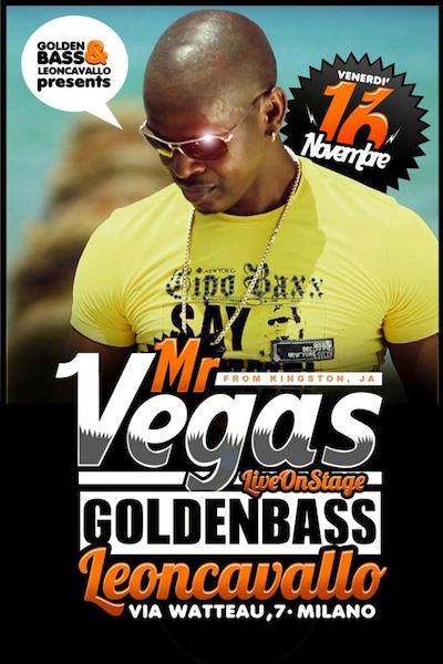 Mr. Vegas 11/16/2012