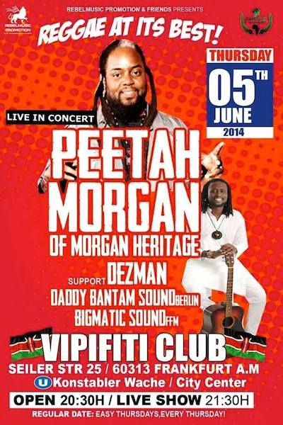 Peetah Morgan 6/5/2014