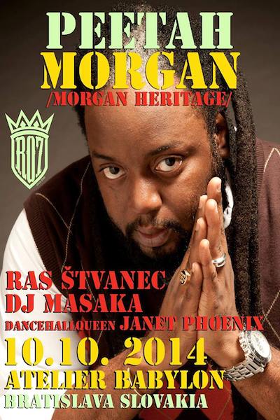Peetah Morgan 10/10/2014