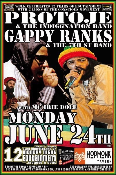 Gappy Ranks 6/24/2013