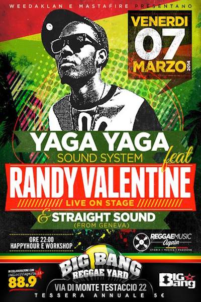 Randy Valentine 3/7/2014