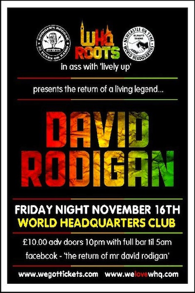 David Rodigan 11/16/2012