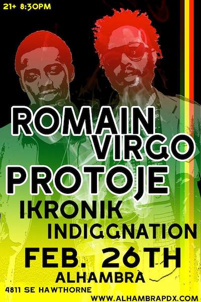 Romain Virgo 2/26/2014