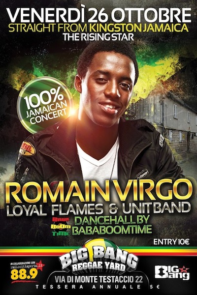 Romain Virgo 10/26/2012
