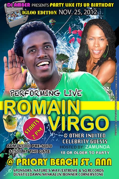 Romain Virgo 11/25/2012