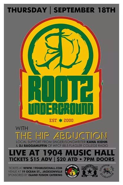 Rootz Underground 9/18/2014