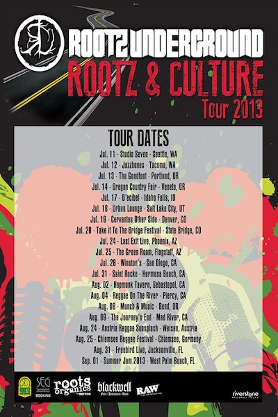 Rootz Underground 7/31/2013