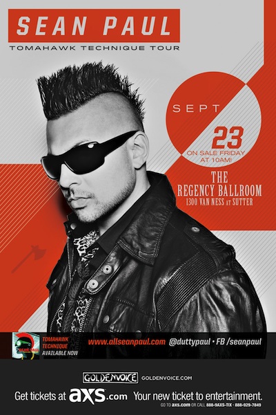 Sean Paul 9/23/2012