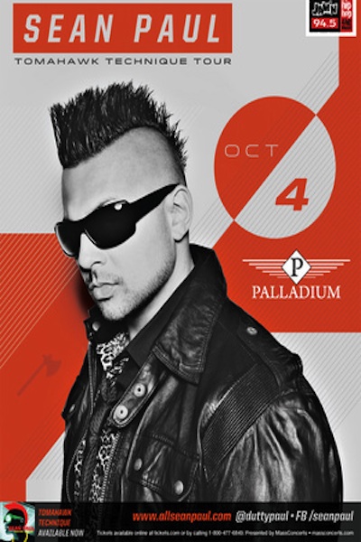 Sean Paul 10/4/2012