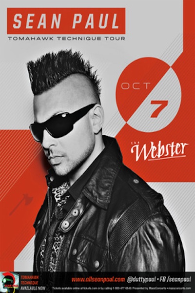 Sean Paul 10/7/2012