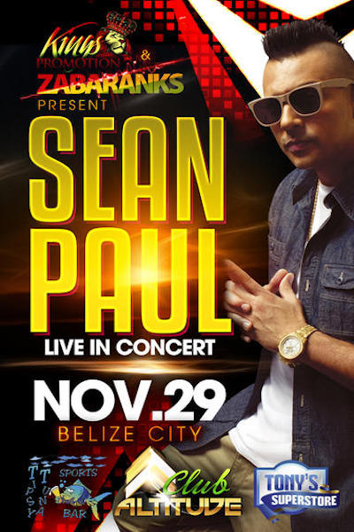 Sean Paul 11/29/2014