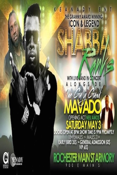 Shabba Ranks 5/3/2014