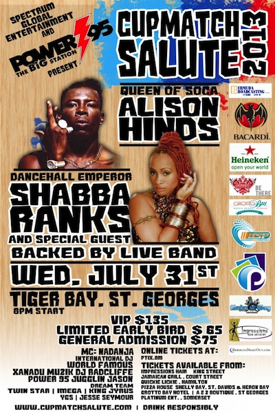 Shabba Ranks 7/31/2013