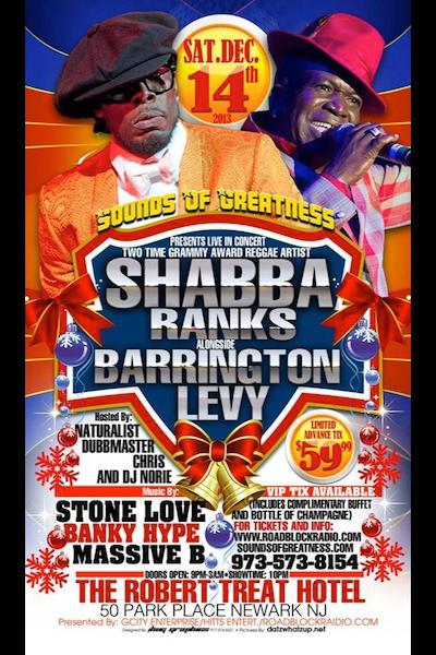 Shabba Ranks 12/14/2013