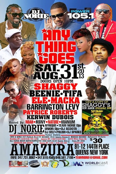 Shaggy 8/31/2013