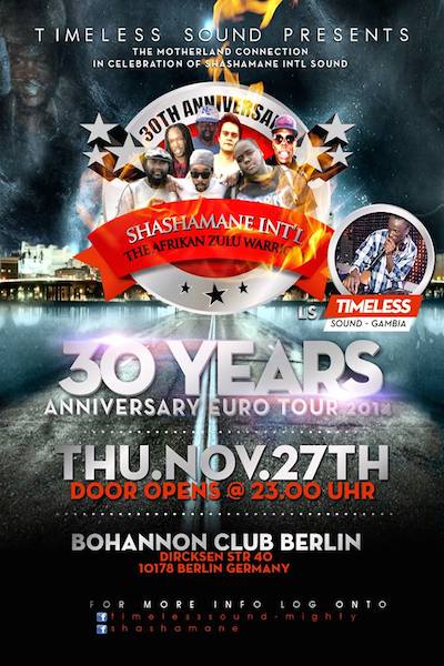 Shashamane 11/27/2014