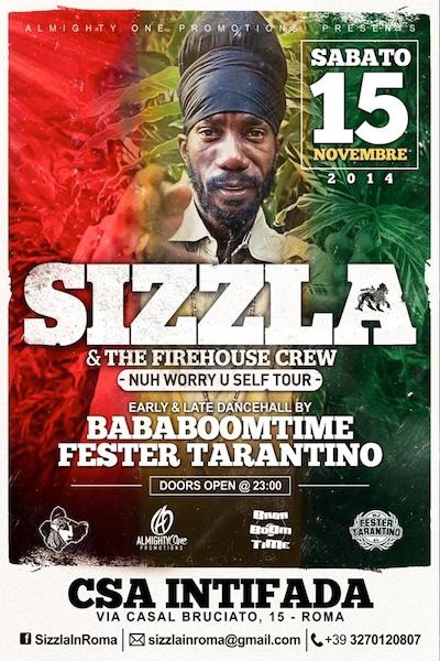 Sizzla 11/15/2014