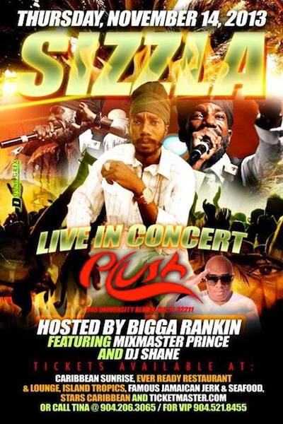 Sizzla 11/14/2013