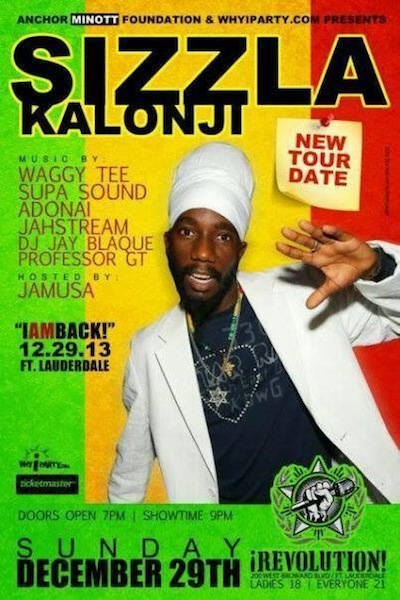 Sizzla 12/29/2013