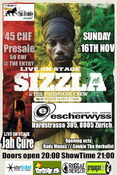 Sizzla 11/16/2014