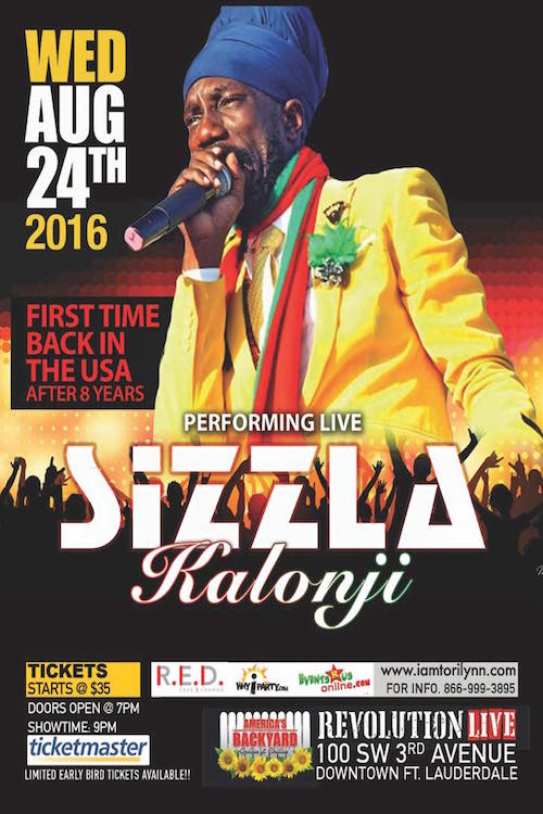 Sizzla 8/24/2016