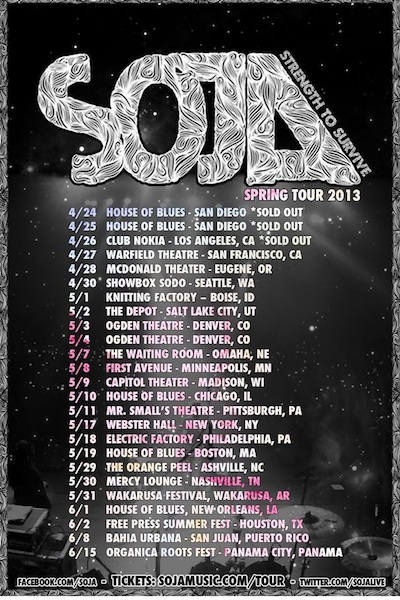 SOJA 6/2/2013