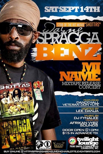 Spragga Benz 9/14/2013