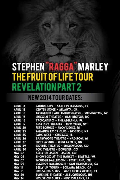 Stephen Marley 5/16/2014