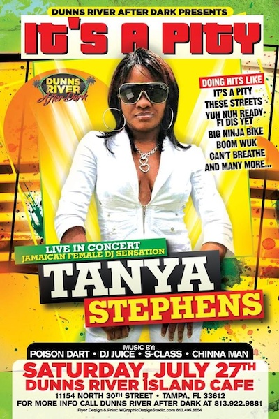 Tanya Stephens 7/27/2013