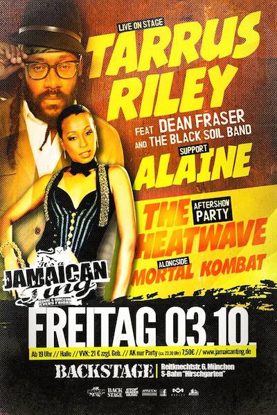 Tarrus Riley 10/3/2014