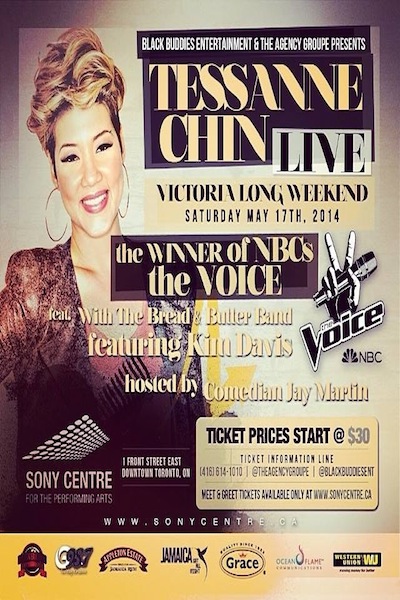 Tessanne Chin 5/17/2014