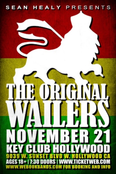 The Original Wailers 11/21/2012